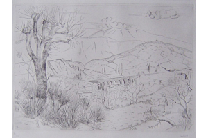 Otakar Kubín - Viadukt u Aptu